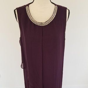 Sequined trimmed Dress